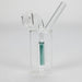 4″ Glass Dab Rig with Banger [G230806-5] Bongs Canadian Distributor Lake Green