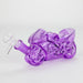 7″ Purple Heavy Bike Soft Glass Bong [TX217] Bongs Canadian Distributor