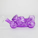 7″ Purple Heavy Bike Soft Glass Bong [TX217] Bongs Canadian Distributor