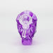 7″ Purple Heavy Bike Soft Glass Bong [TX217] Bongs Canadian Distributor