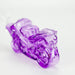 7″ Purple Heavy Bike Soft Glass Bong [TX217] Bongs Canadian Distributor