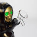 6″ Black Skull Soft Glass Bong [XY008] Glass Bong Canadian Distributor