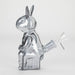6″ Black Bunny Soft Glass Bong [XD006] Bongs Canadian Distributor