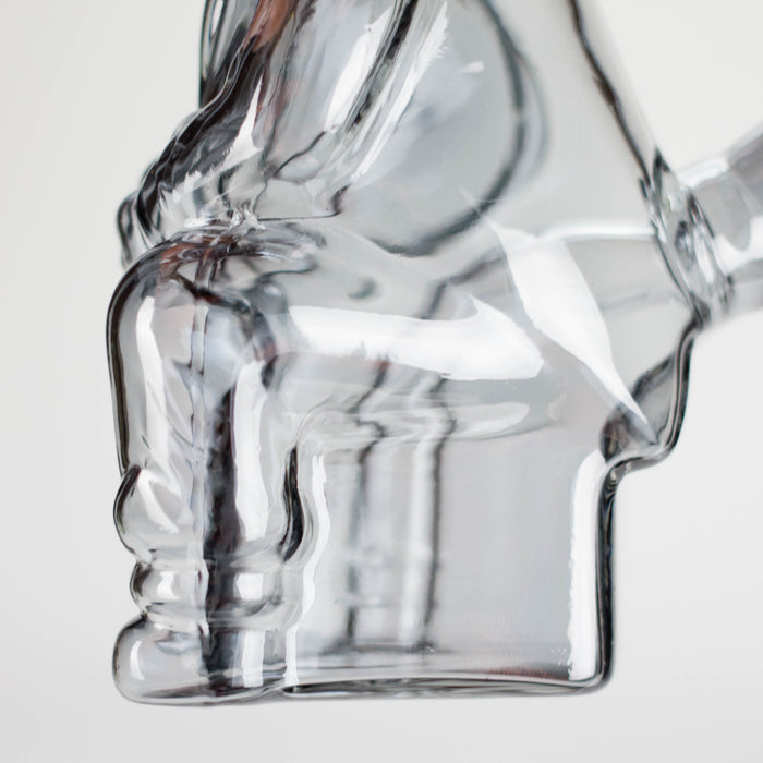 6″ Black Bunny Soft Glass Bong [XD006] Bongs Canadian Distributor