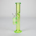 7″ Stemless Straight Tube Glass Bong [WP8074] Glass Bong Canadian Distributor Yellow