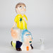 8″ Cartoon Duo Adventure Ceramic Bong – Whimsical Vintage Collection [ES082WP] Bongs Canadian Distributor