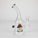 6.5″ Cartoon PrintGlass Bong [F230829-1E] Glass Bong Canadian Distributor Gray (Sticker 1)