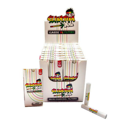 Slimjim | Classic XL Carbon Filters (6mm) (Box of 20) ROLLING ACCESSORIES SLIMJIM