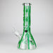 12" Panda & Bamboo Beaker Glass Bong – 7mm Thick with Ice Pinch Glass Bong RMG WHOLESALE