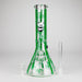 12" Panda & Bamboo Beaker Glass Bong – 7mm Thick with Ice Pinch Glass Bong RMG WHOLESALE