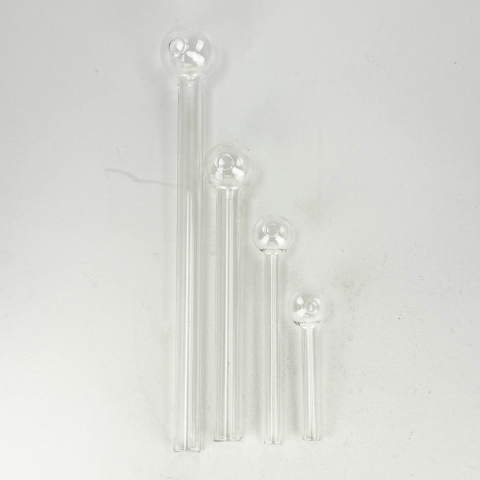 High Quality Glass Oil Burner – Clear (4", 6", 8", 12") Oil Burner RMG WHOLESALE