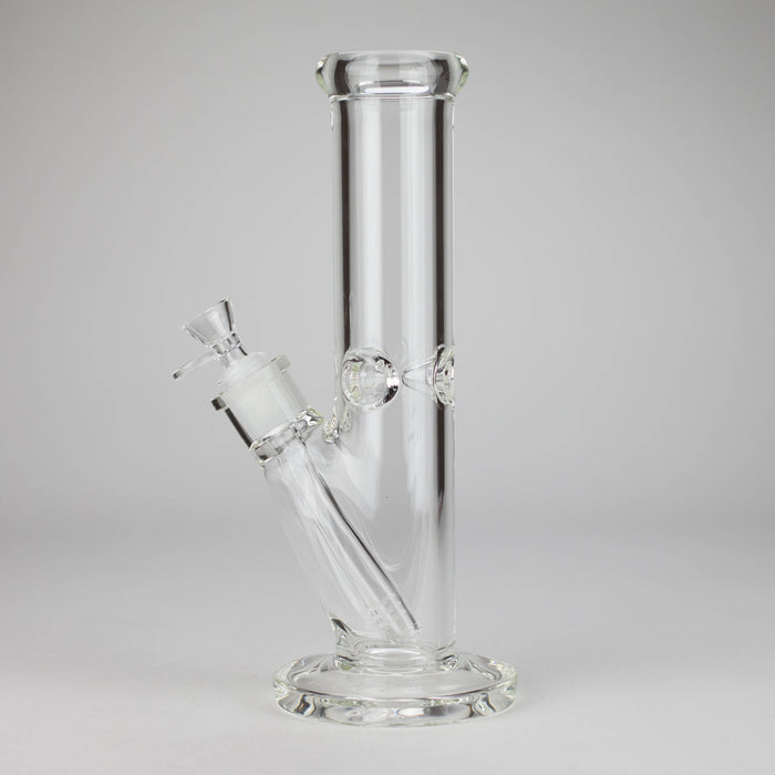 12" Cylindrical Clear Water Pipe – Straight Tube Bong | 9mm Thick Glass Bong RMG WHOLESALE