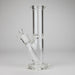 12" Cylindrical Clear Water Pipe – Straight Tube Bong | 9mm Thick Glass Bong RMG WHOLESALE