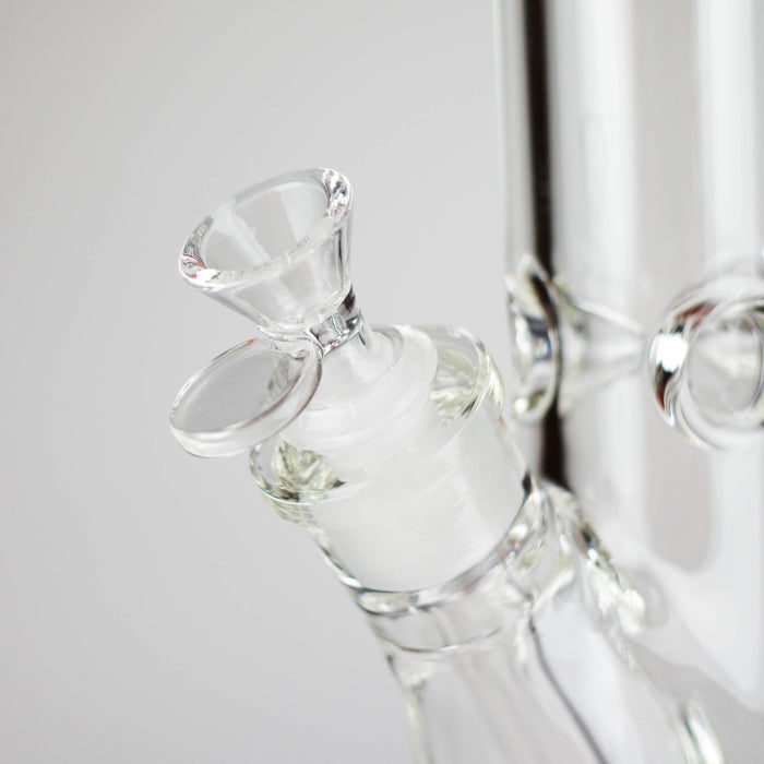 12" Cylindrical Clear Water Pipe – Straight Tube Bong | 9mm Thick Glass Bong RMG WHOLESALE