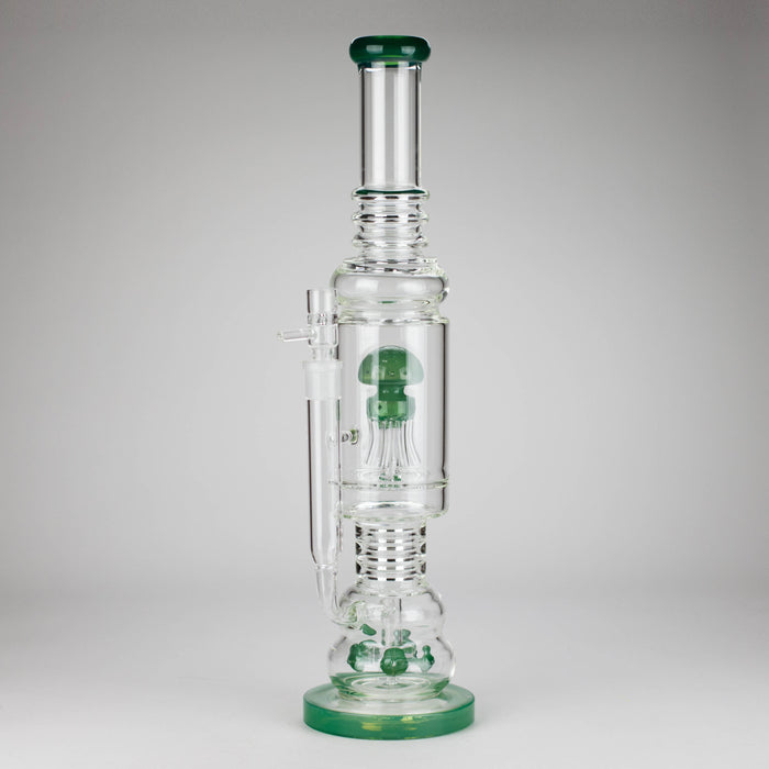 18" Heavy-Duty Sour Button Water Pipe Glass Bong RMG WHOLESALE