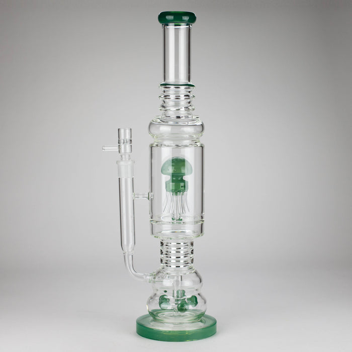 18" Heavy-Duty Sour Button Water Pipe Glass Bong RMG WHOLESALE