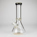 12" Classic Rim Beaker Bong – 9mm Thick Glass with 14mm Bowl Joint Glass Bong RMG WHOLESALE Yellow