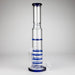 17" Blue Honeycomb Cycler Glass Bong – 4 Honeycomb Diffusers Bongs RMG WHOLESALE
