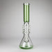17" Ring Style Beaker Glass Bong – Spiral Neck | Ice Catcher | 14mm Bowl Joint Glass Bong RMG WHOLESALE