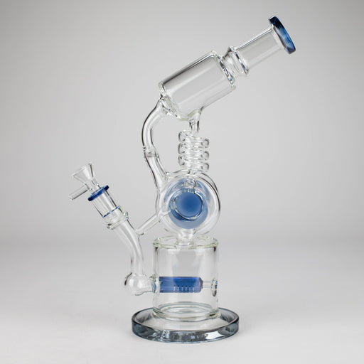 13" Telescope Coil Button Recycler Bong Bongs RMG WHOLESALE