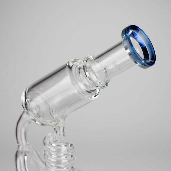13" Telescope Coil Button Recycler Bong Bongs RMG WHOLESALE