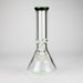 12" Classic Rim Beaker Bong – 9mm Thick Glass with 14mm Bowl Joint Glass Bong RMG WHOLESALE