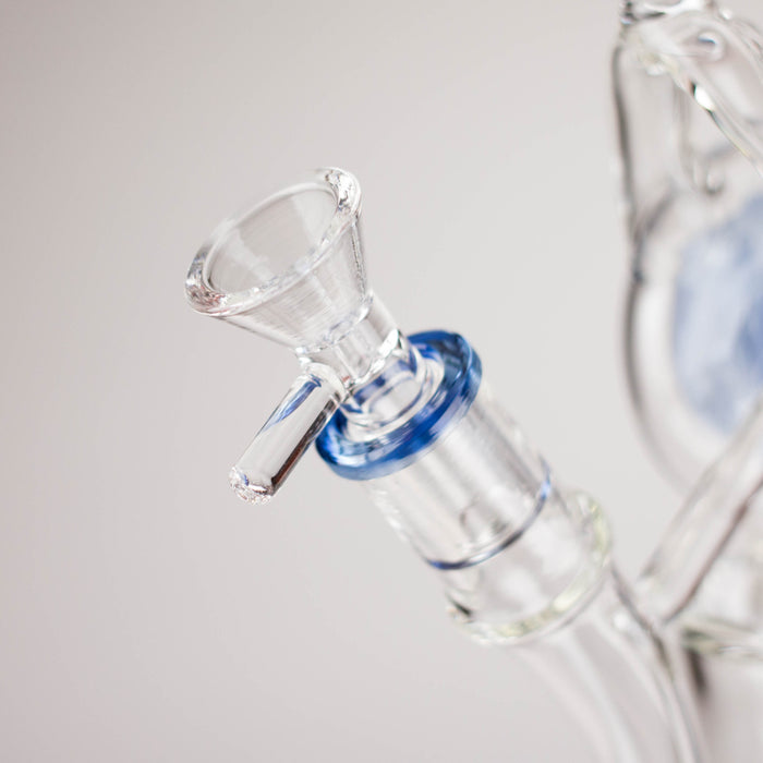 13" Telescope Coil Button Recycler Bong Bongs RMG WHOLESALE