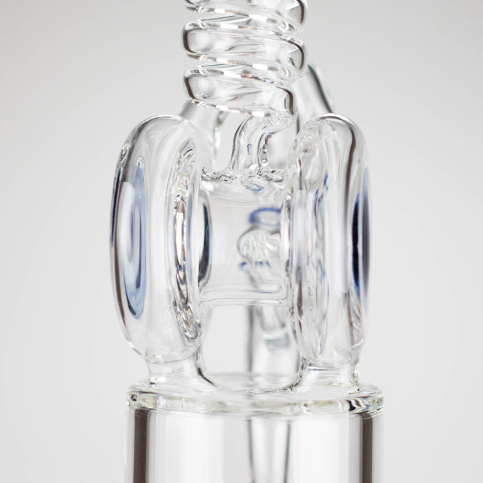 13" Telescope Coil Button Recycler Bong Bongs RMG WHOLESALE