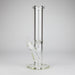 15" Cylindrical Clear Glass Water Pipe – 7mm Thick with Ice Catcher Straight Tube Bong with Wide Base & Deep Bowl Glass Bong RMG WHOLESALE