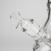 15" Grid Pattern Beaker Bong – Glow in the Dark Glass Bong RMG WHOLESALE