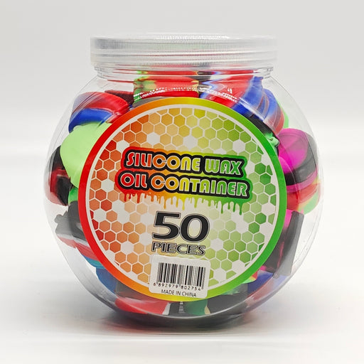 7ml Silicone 710 Wax Container Jar of 50_1