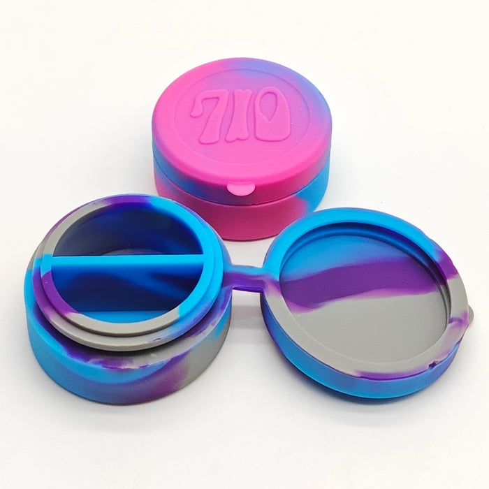 7ml Silicone 710 Wax Container Jar of 50 Storage Super Supplys Inc