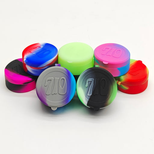 7ml Silicone 710 Wax Container Jar of 50_0