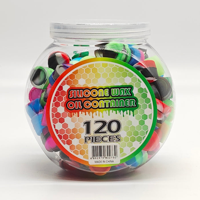 2ml Silicone Wax Container Jar of 120 Storage Super Supplys Inc