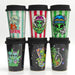 Coffee Cup Bong with ceramic bowl - Assorted Design [SP1061P-A] Bongs Super Supplys Inc
