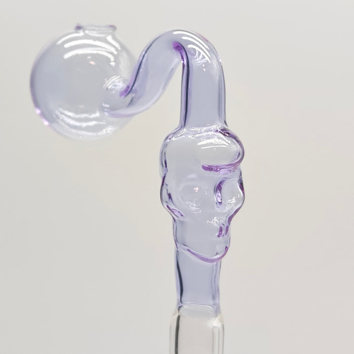 Colorful Skull Oil Burner Pipe Bowl Bowl · Banger · Oil Burner Super Supplys Inc Purple