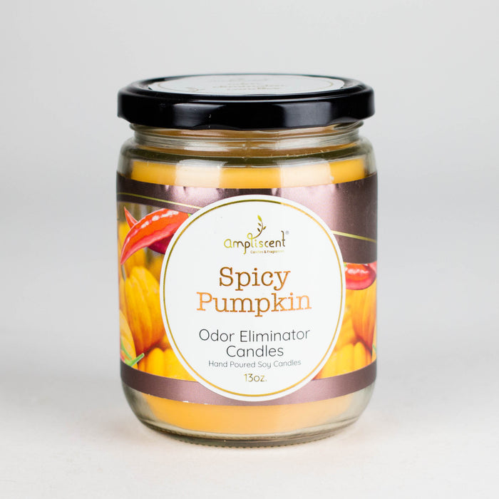 Ampliscent | Candles Odor Eliminator – 13oz Candles Canadian Distributor Spicy Pumpkin