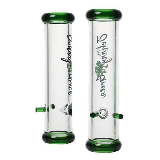 Johnny Green | 10″ 7mm Steamroller Glass – Green (MJG-016) Bongs Canadian Distributor