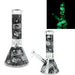 8″Glow In The Dark Glass bong – Assorted (CDGlOW-001-15)-Box of 15 Glass Bong Canadian Distributor