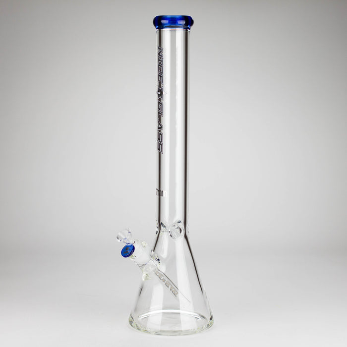 NG | 18 inch 7mm Beaker [GX006A-7] Glass Bong High-End Brands Glass VIOLET