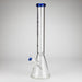 NG | 18 inch 7mm Beaker [GX006A-7] Glass Bong High-End Brands Glass VIOLET