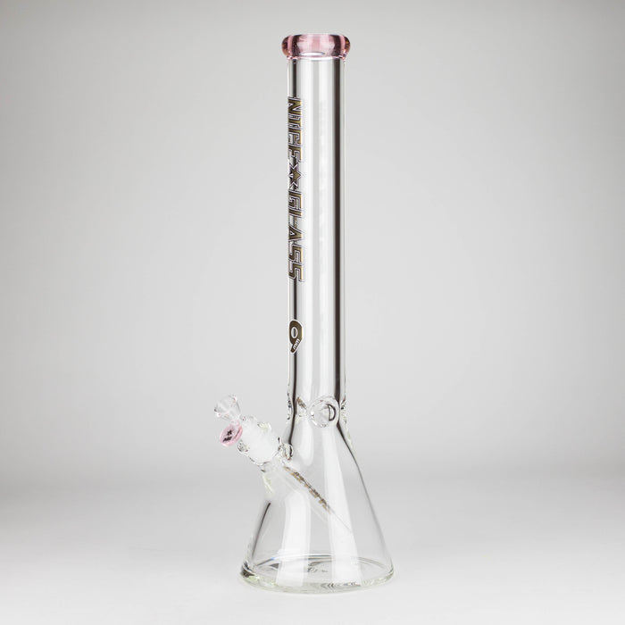 NG-18 inch 9mm Beaker [GX006A-9] Glass Bong High-End Brands Glass PINK