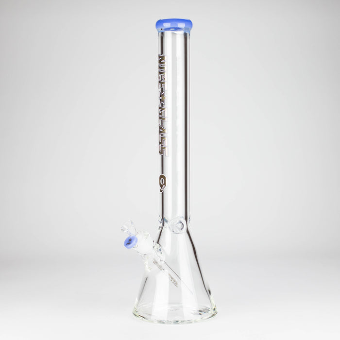 NG-18 inch 9mm Beaker [GX006A-9] Glass Bong High-End Brands Glass MILK BLUE