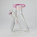 Preemo | 8" Pyramid Beaker Base – 7mm Thick Glass DIY Piece [P006] Glass Bong preemo PINK