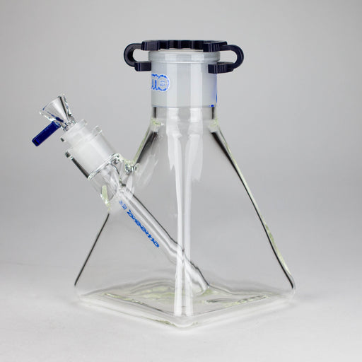 Preemo | 8" Pyramid Beaker Base – 7mm Thick Glass DIY Piece [P006] Bongs preemo
