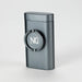 NG - Metal Dugout with Grinder [JC8042] Dugout High-End Brands Glass Grey