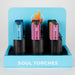 Soul Torches | Multi Color Torch lighter - 12 Count Display [1818] Lighters Canadian Distributor
