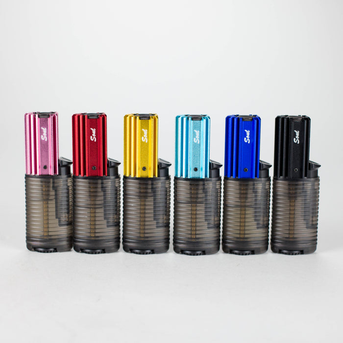 Soul Torches | Multi Color Torch lighter - 12 Count Display [1818] Lighters Canadian Distributor