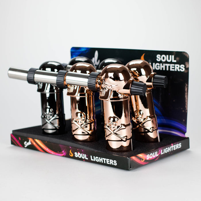 Soul Torches | Multi Color Torch lighter - 6 Count Display [135] Lighters Canadian Distributor