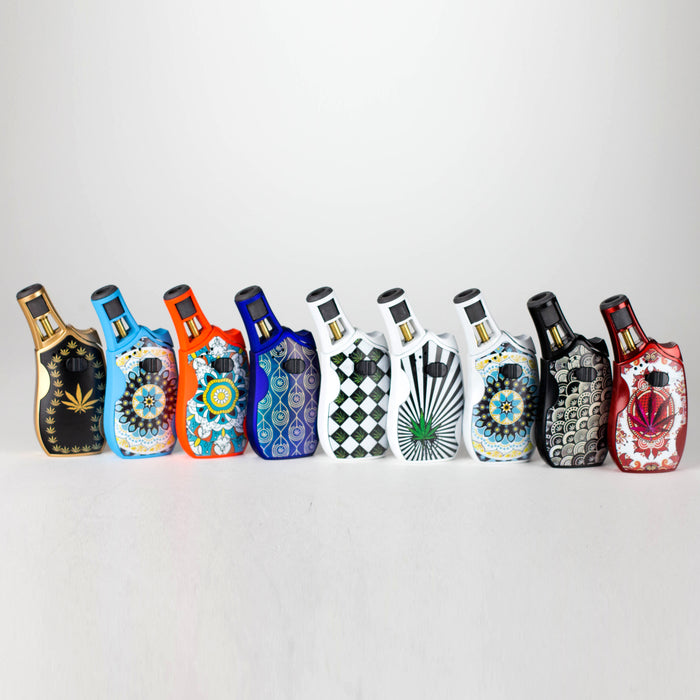 Soul Torches | Multi Color Torch lighter - 9 Count Display [1813] Lighters Canadian Distributor